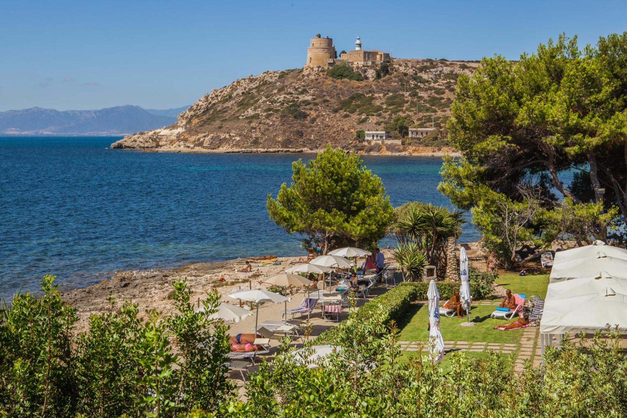 Hotel Calamosca Кальярі Екстер'єр фото