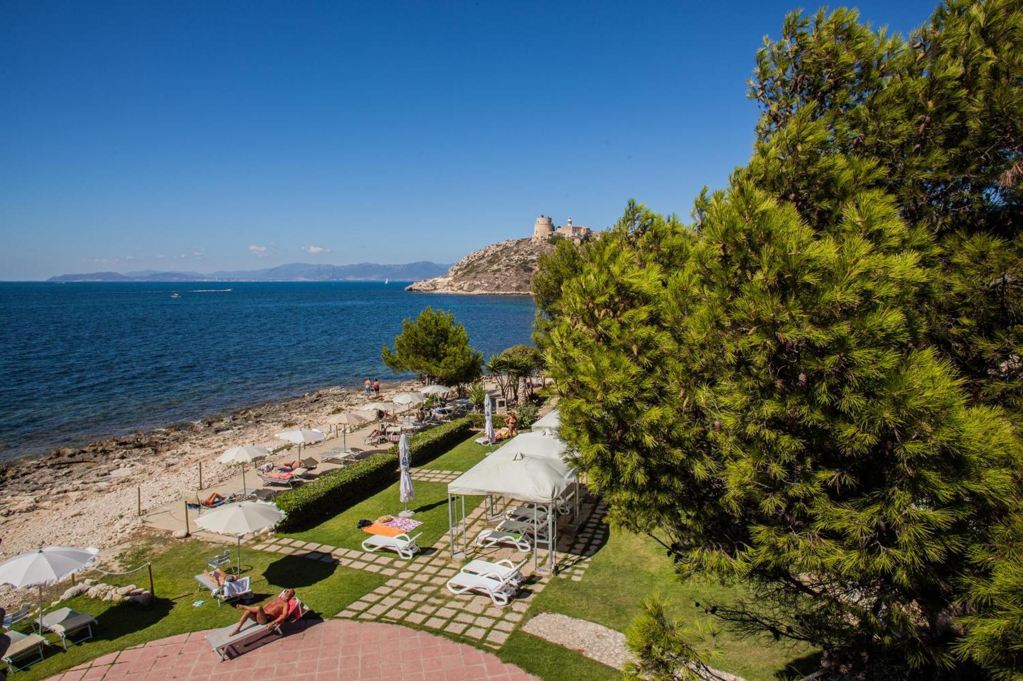 Hotel Calamosca Кальярі Екстер'єр фото